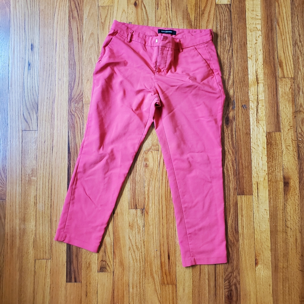 Liverpool Pink Pants - Size 8